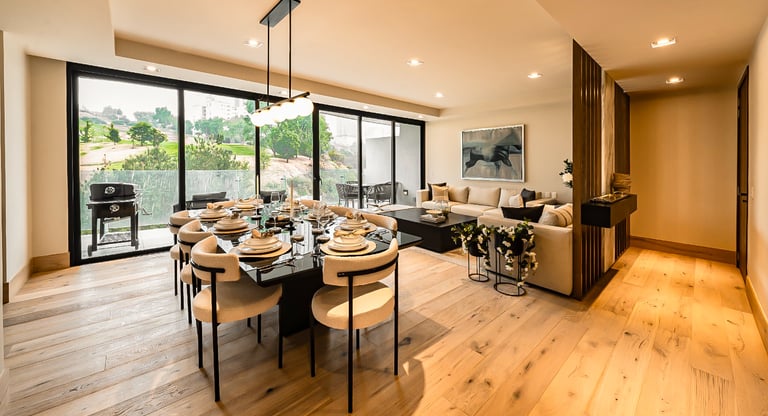 Departamento en venta con vista al campo de golf en Blue Bosque Real