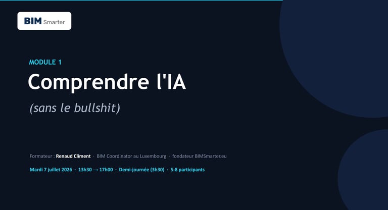 Module 1 formation IA : comprendre les LLM et comparer ChatGPT, Claude, Mistral pour l'AEC