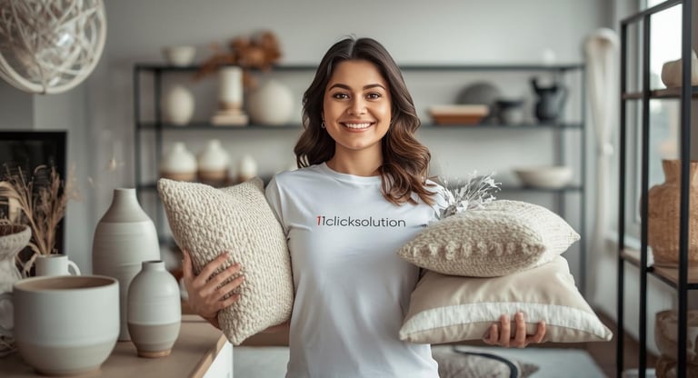 Interior decor, digital marketing, eBooks, Advertising