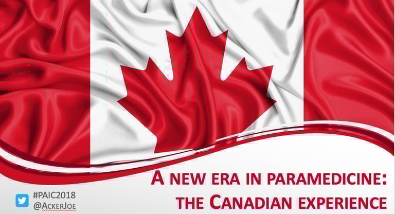 Paramedicine in Canada Title Slide