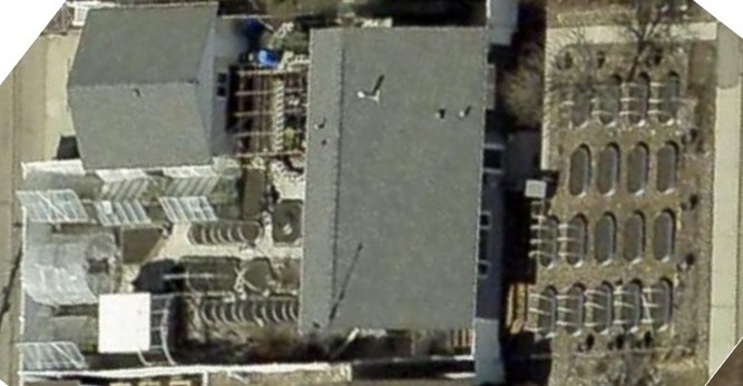 Aerial view of PHD farm