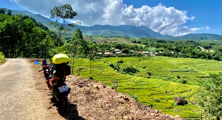 Vietnam on a motorbike