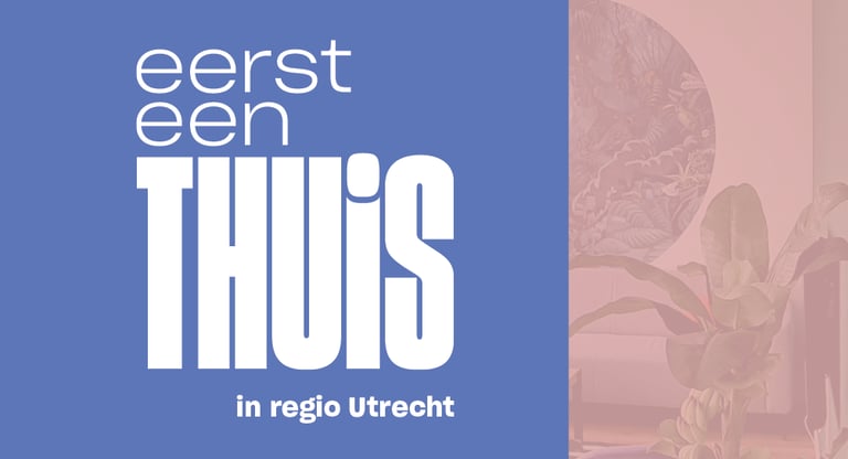 Nieuwe strategie tegen dakloosheid in Utrecht – grafisch ontwerp