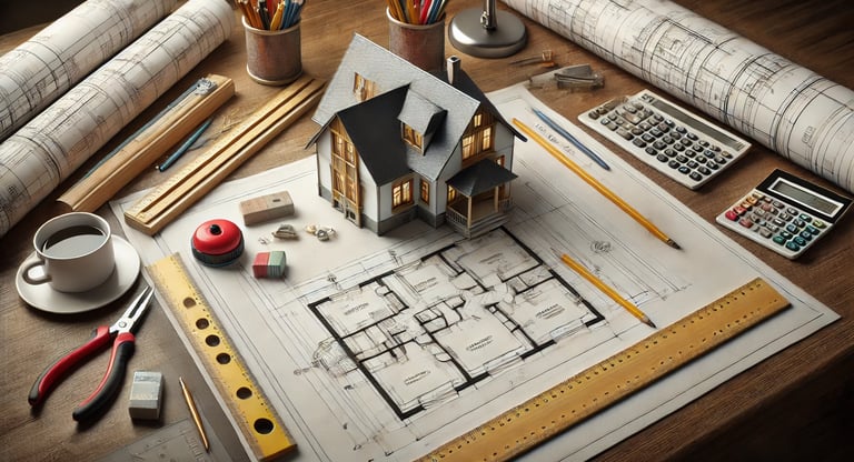 mesa de planificacion de obra