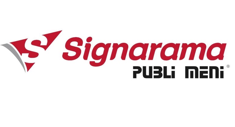 Logo Signarama Publi Meni, enseigne et signalétique