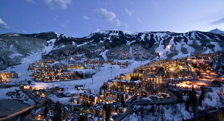 a mountain resort in Aspen Snowmass, USA