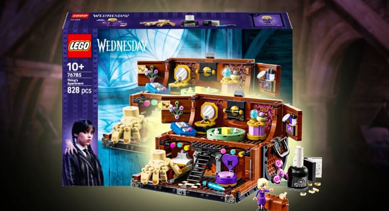 lego wednesday addams things-apartment-76785