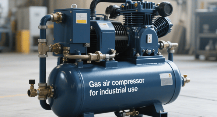 High Efficiency Gas Powered Compressor