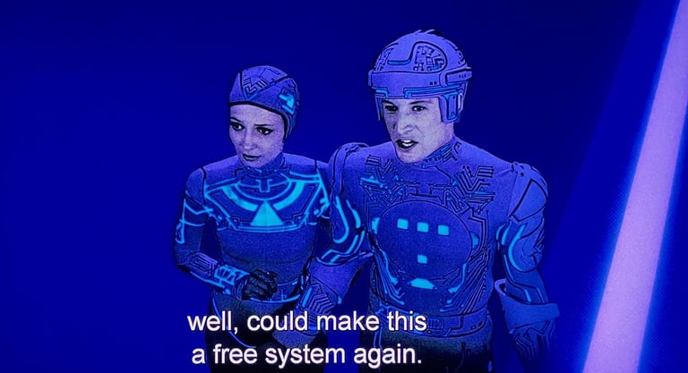 Tron - Tron and Yori, Freedom Fighters