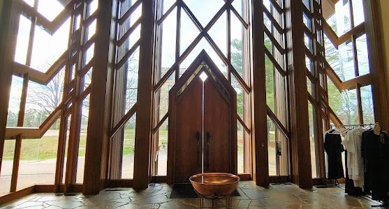 Sewanee - Chapel of the Apostles is a masterpiece made from wood, glass, and stone