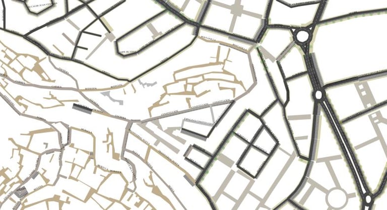 cartografía visualizacion bases de datos digitalizacion