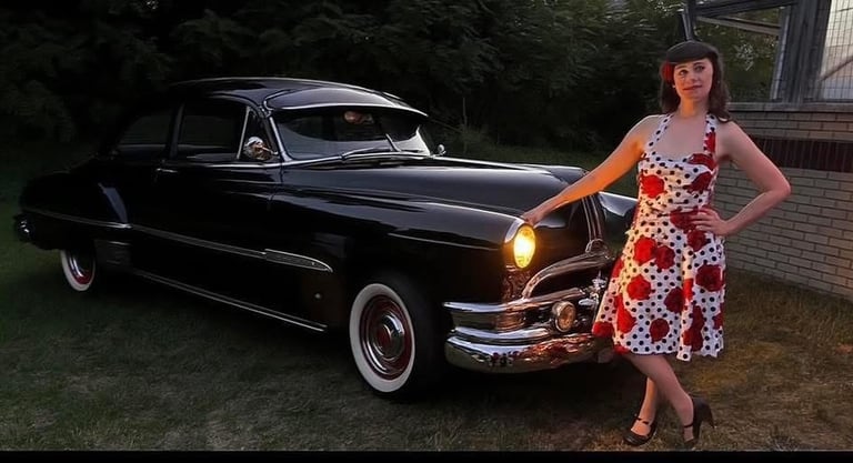VCCH has provided cars as back drops to concerts at Felt Mansion