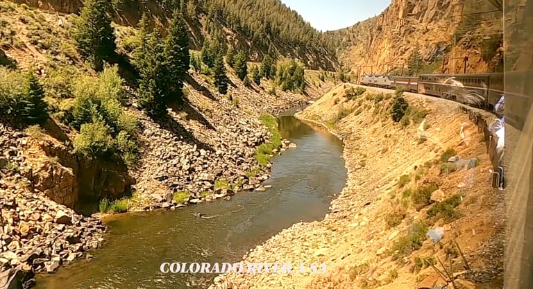 train by colorado river