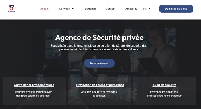 sep securite - site internet