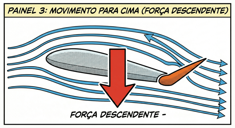 a cartoonish picture of a knife and a knife in the middle of a cartoon