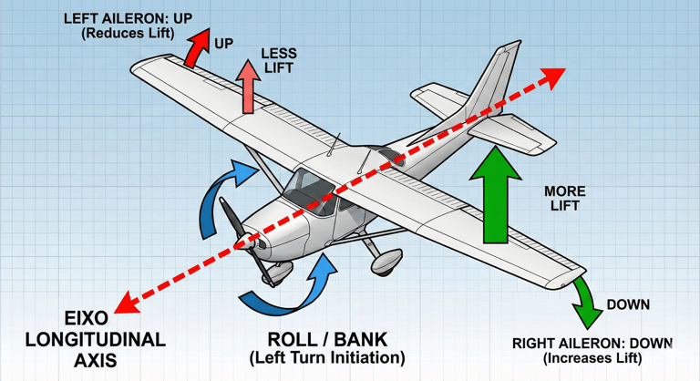 a plane with a diagram of a plane