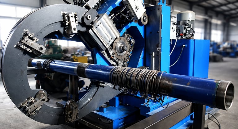 High-Speed Bar Bundling Machine view