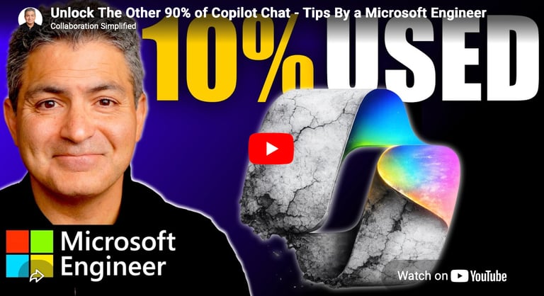 Collaboration Simplified Copilot Chat YouTube video