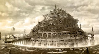 Ile, Les elfes, Le Crystal des elfes bleus