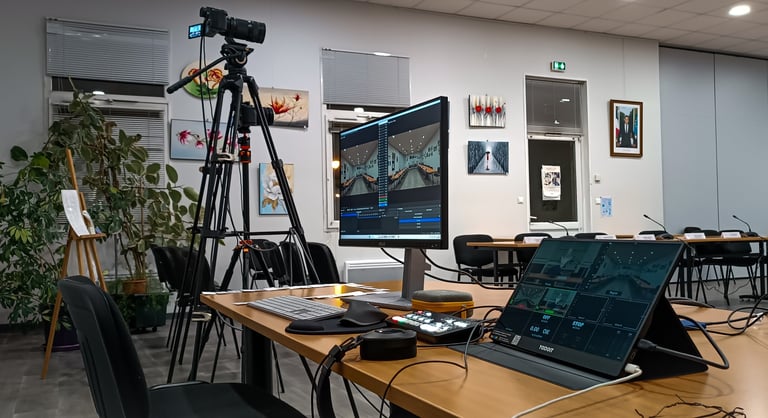 CamKlap matériel pour diffusion des CM