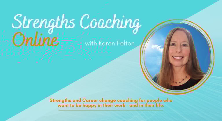 Strengths Coaching Online with Karen Felton