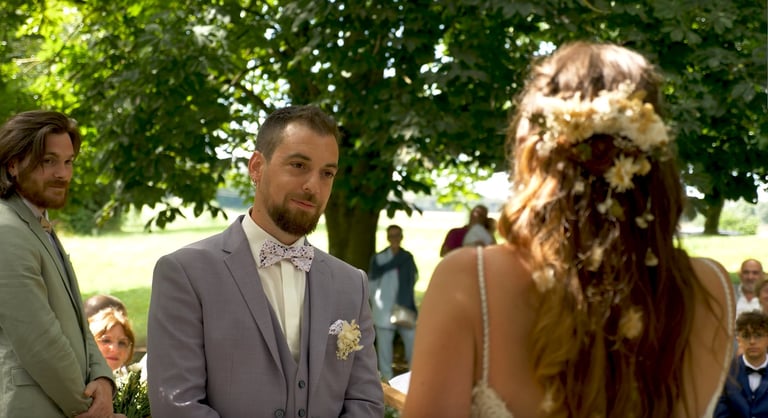 cérémonie laique filmé par vidéaste de mariage à saint-malo