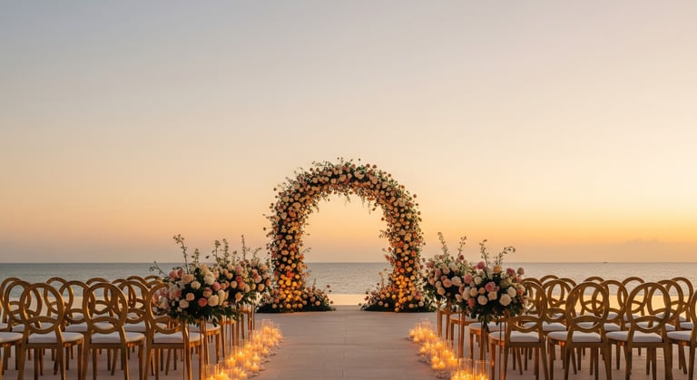 a beach side wedding venue