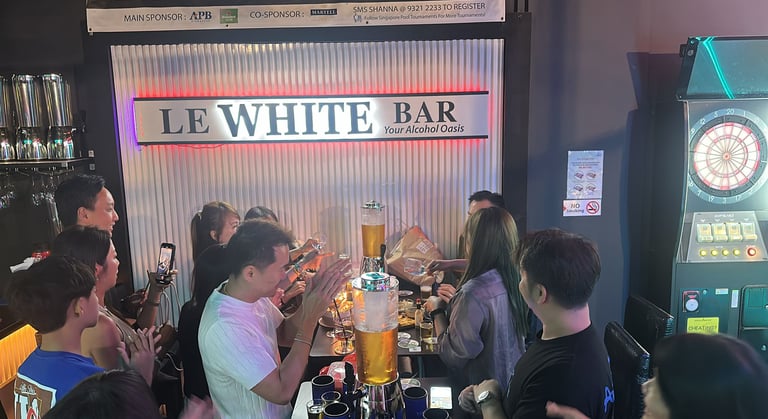 dartslive singapore, epl screening, world cup, live band