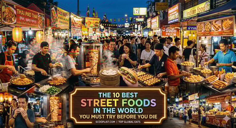 The 10 Best Street Foods in the World You Must Try Before You Die