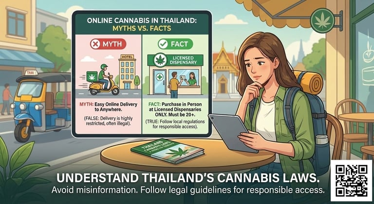 Online cannabis information in Thailand is often misleading. Learn the real myths and facts about legality