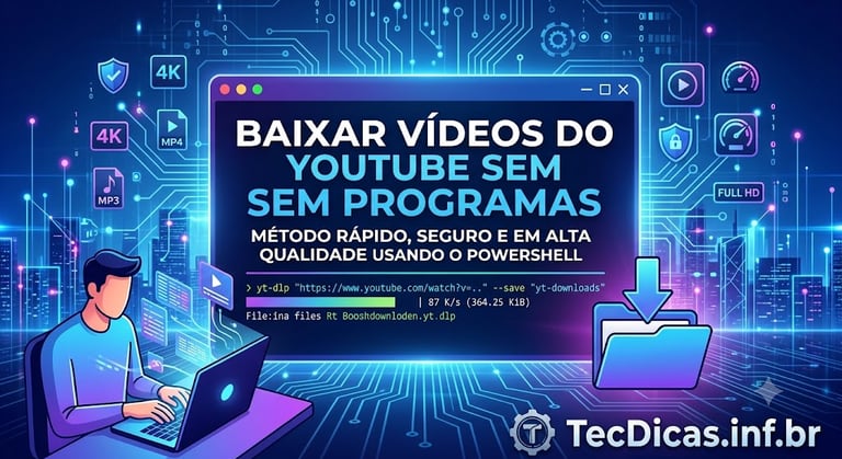 Baixar Vídeos do YouTube, sem Sites ou Apps