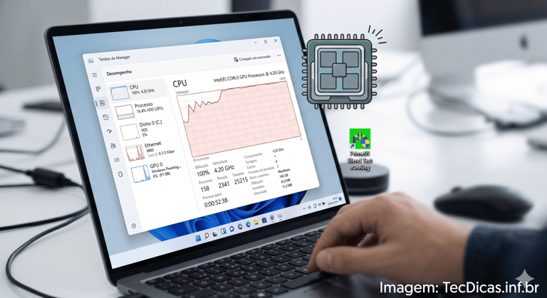 Como Testar se o Processador do Notebook Aguenta Rotinas Pesadas de Trabalho