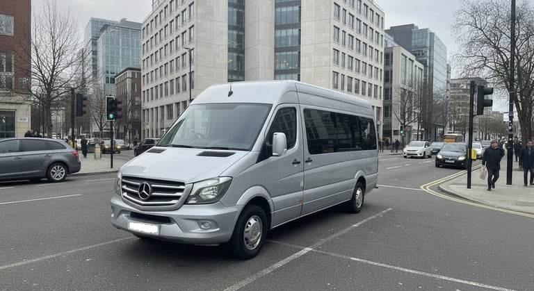 16 seater minibus in the city