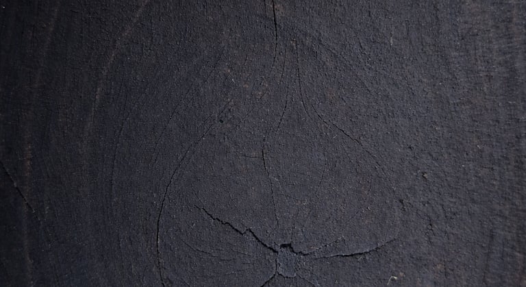 Close-up of exterior wood grain protected with breathable paint, moisture escapes and wood ages naturally