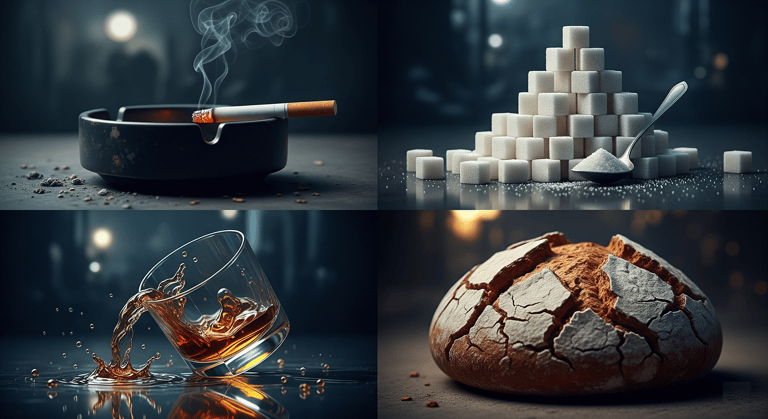a variety of different types of cigarettes and cigarettes