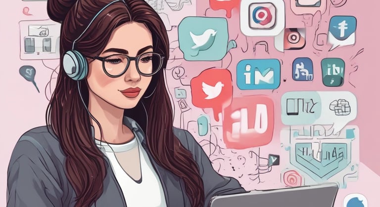 A team brainstorming session with diverse professionals discussing marketing strategies and visual concepts.