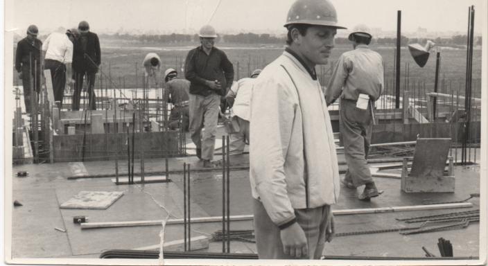 Imagen de Ivano en los comienzos de FARE hace mas de 30 años 