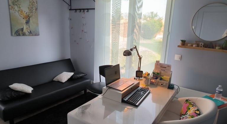 Photo du cabinet de sophologie Sophro'Plume à la Chapelle-Heulin