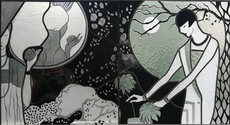 Vitraux d'art, Petit Palais, Exposition, The Art of Making, Édith Théret, Création