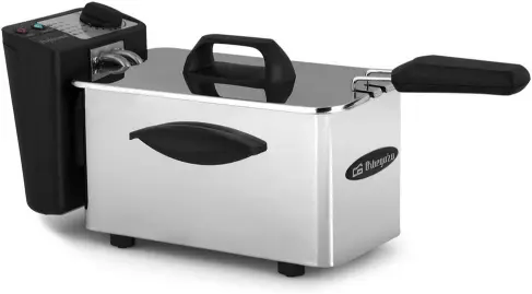 Orbegozo FDR 16 Freidora de Aceite, 1,5 litros de capacidad, 1500 W, termostato regulable