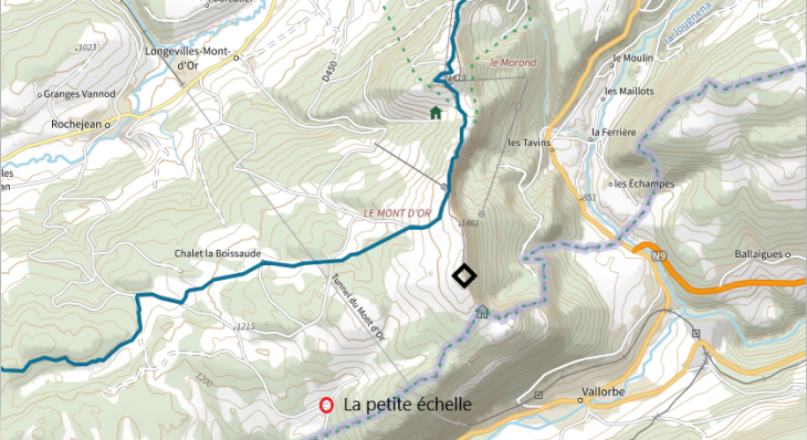 GTJ à pied, le chemin à suivre