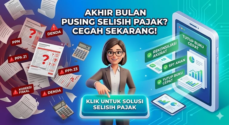 cara rekonsiliasi pajak perusahaan