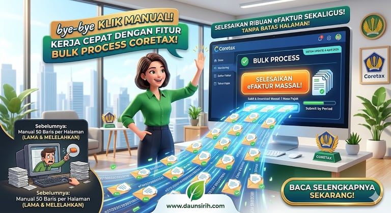 cara submit efaktur massal coretax