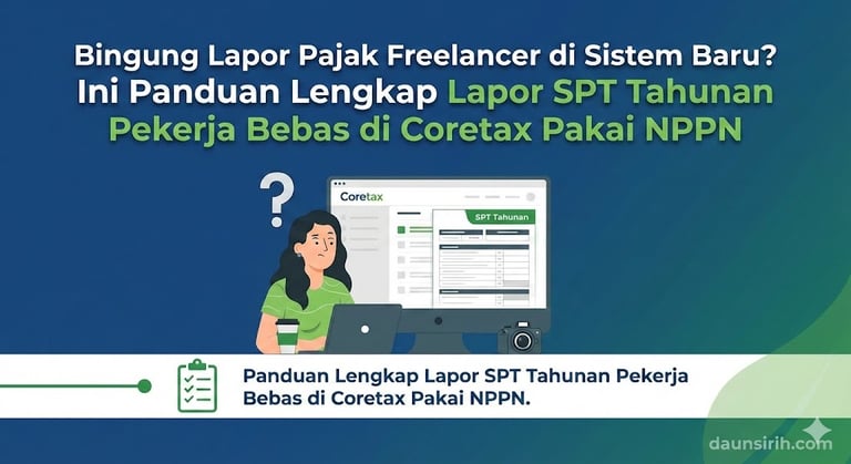 Cara lapor SPT Tahunan Pekerja Bebas