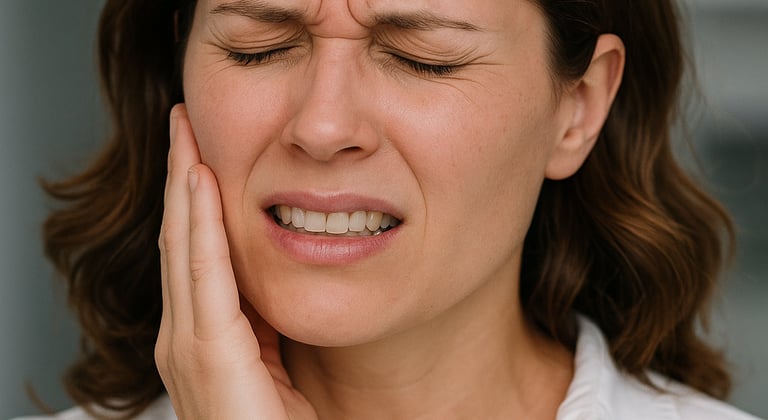 Women feeling dizzy due to vertigo symptoms