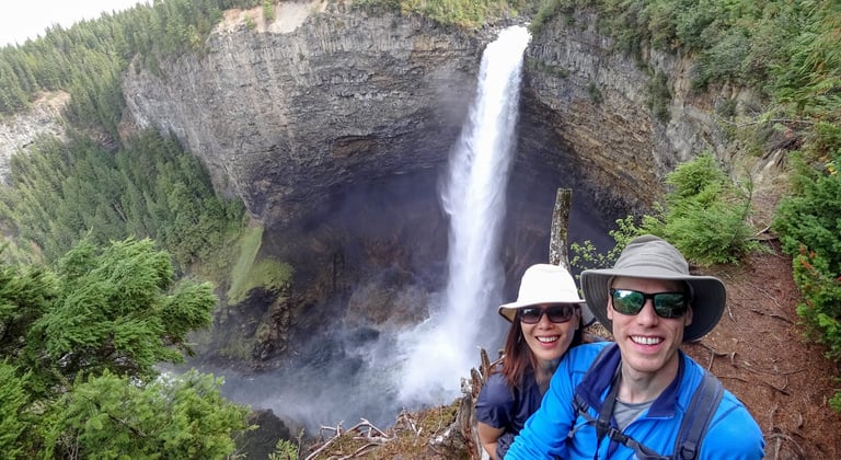 Helmcken Falls view from the Rim trail