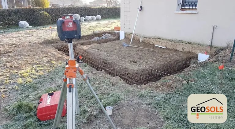 Étude de sols pour les fondations d'une extension : Tarn en occitanie