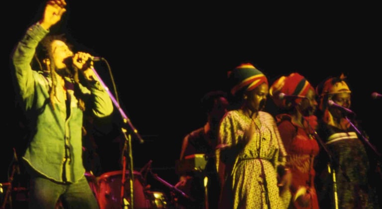 Zimbabwean musicians singing 