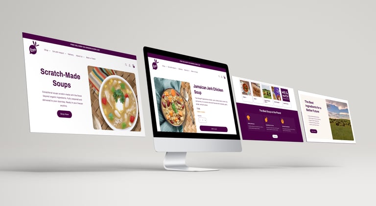 Simpls Online food ordering marketplace website design