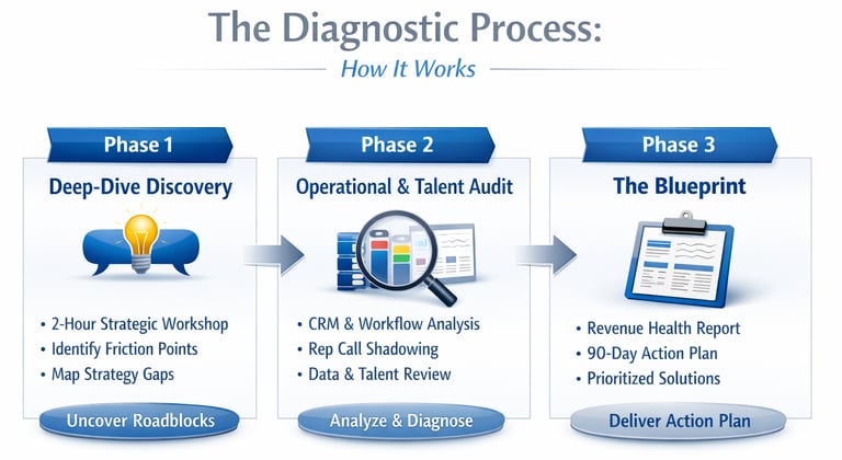 image of Deep‑Dive Discovery, Operational & Talent Audit, and The Blueprint